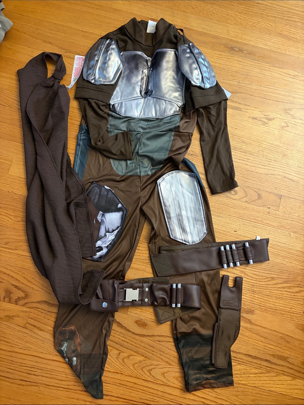 Disney Kids Star Wars Brown Mandalorian Jedi Costume
